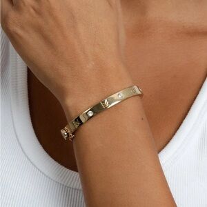 Brand New Miranda Frye Classic MF Cuff Bracelet.